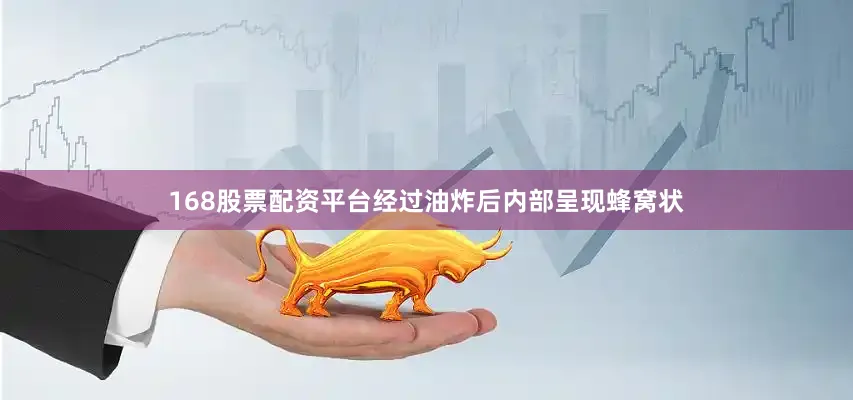 168股票配资平台经过油炸后内部呈现蜂窝状